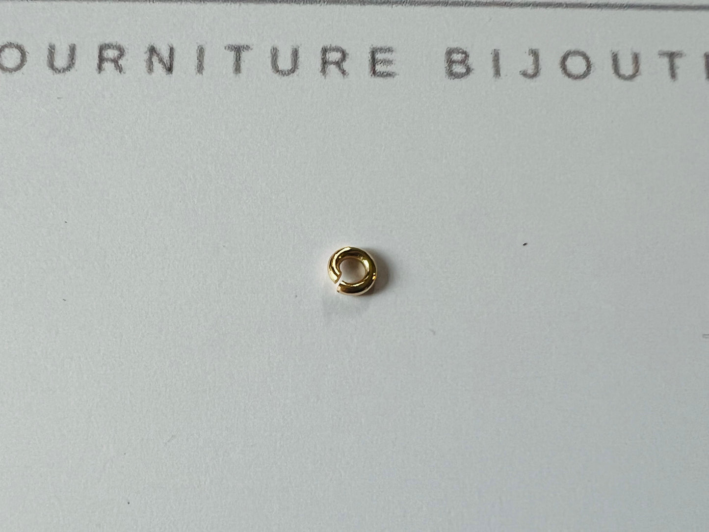 anneau ouvert en or 18 carats