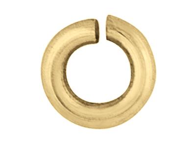 anneau ouvert en or jaune 18 carats