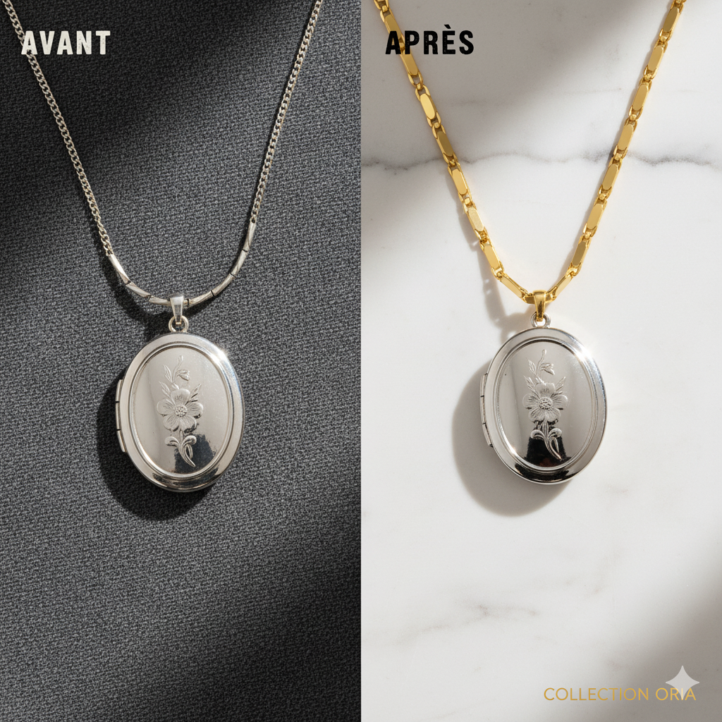 Guide pour moderniser et "upcycler" des bijoux anciens en or avec de nouvelles fournitures de joaillerie.