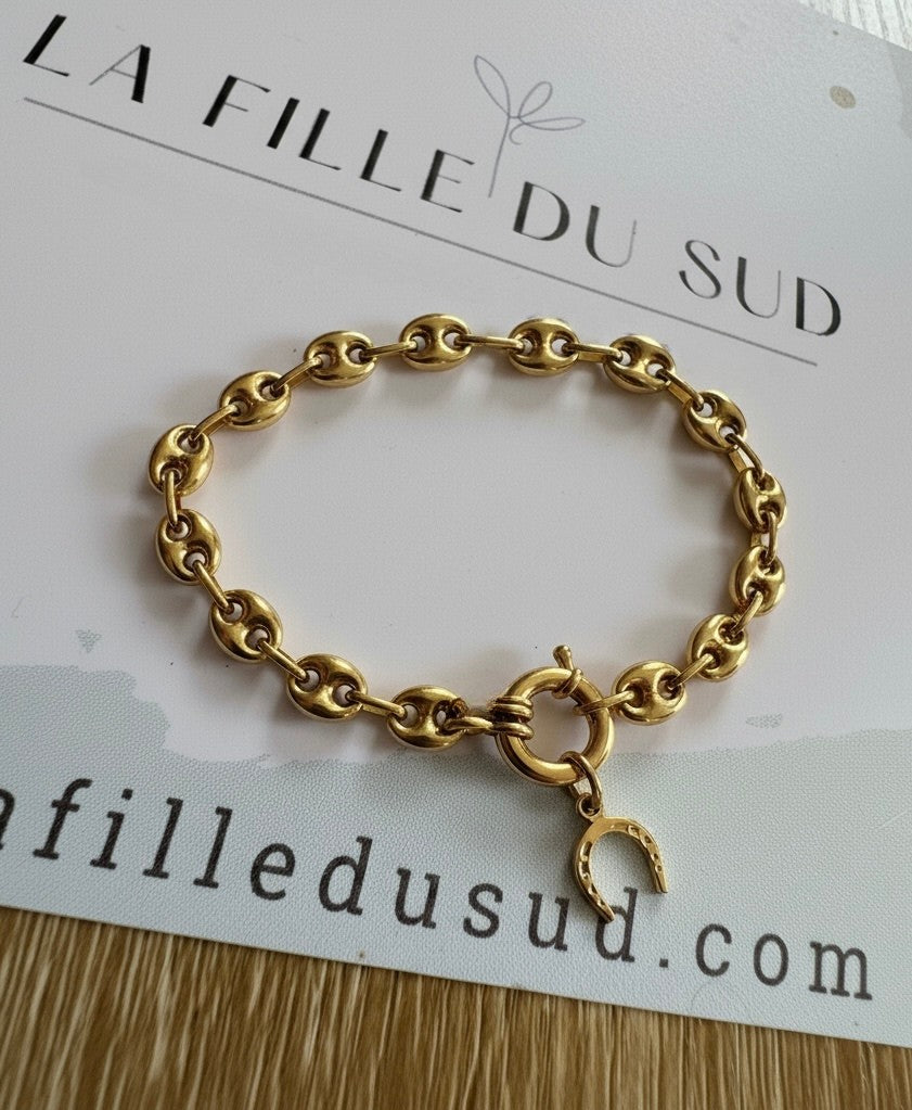 Personnaliser mon collier en or 18 carats 