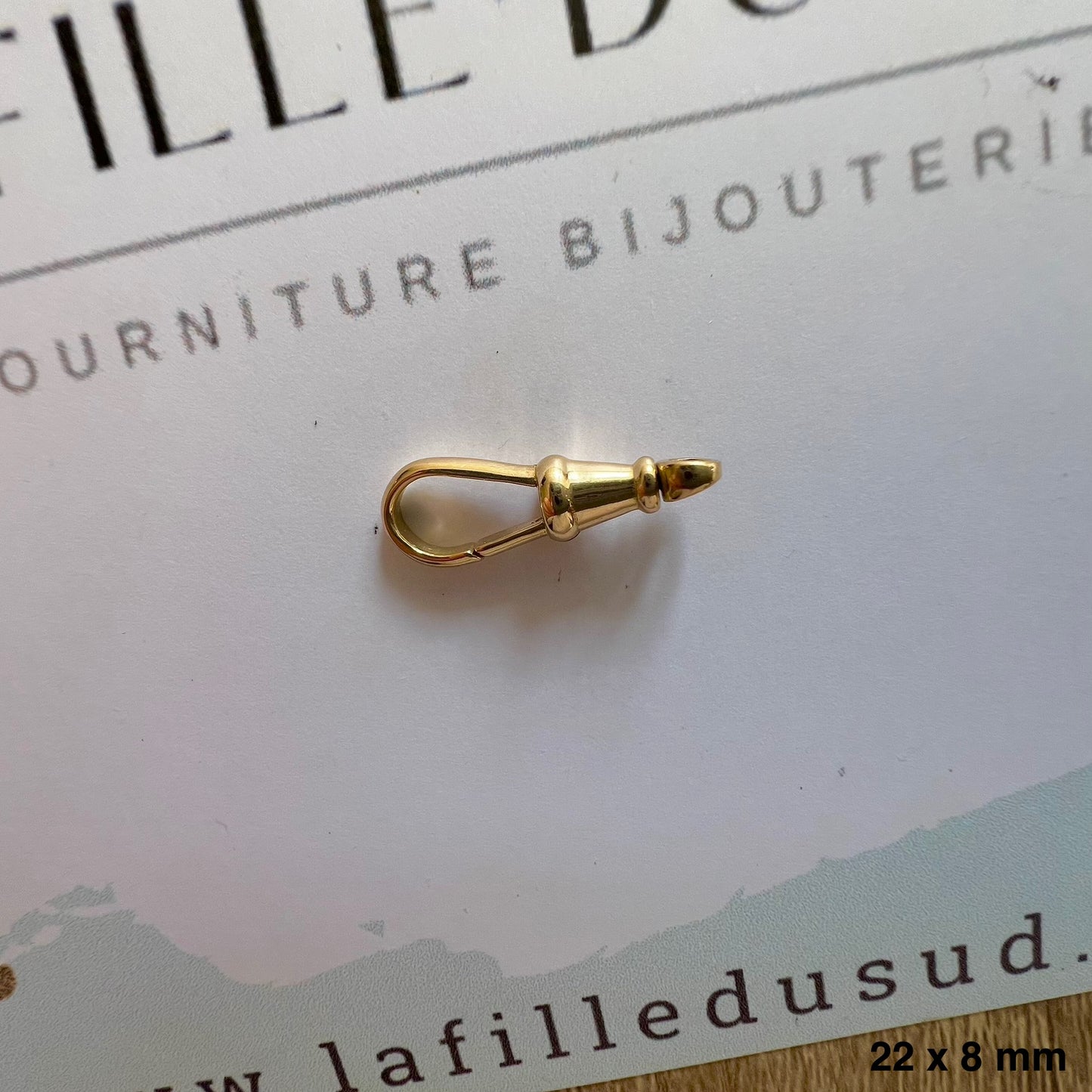 18k Gold Swivel Lobster Clasp
