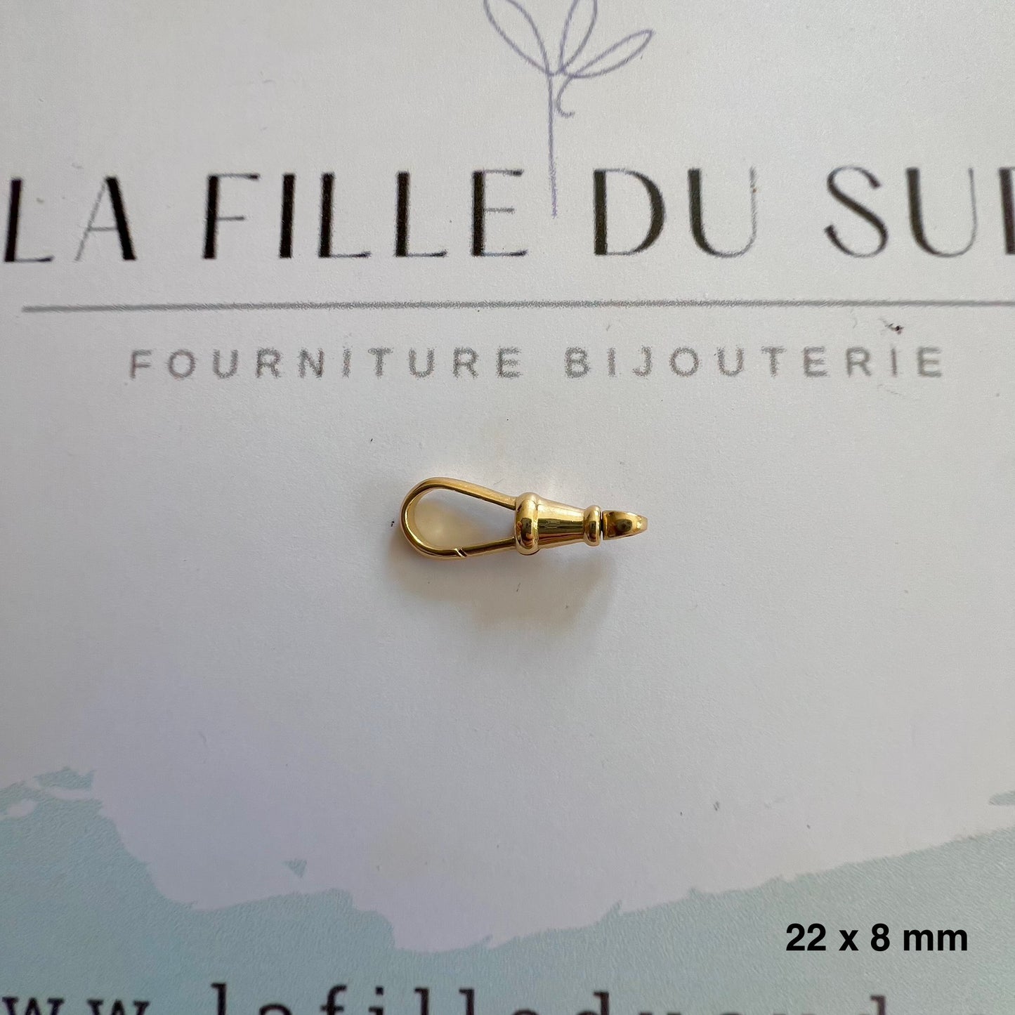 18k Gold Swivel Lobster Clasp