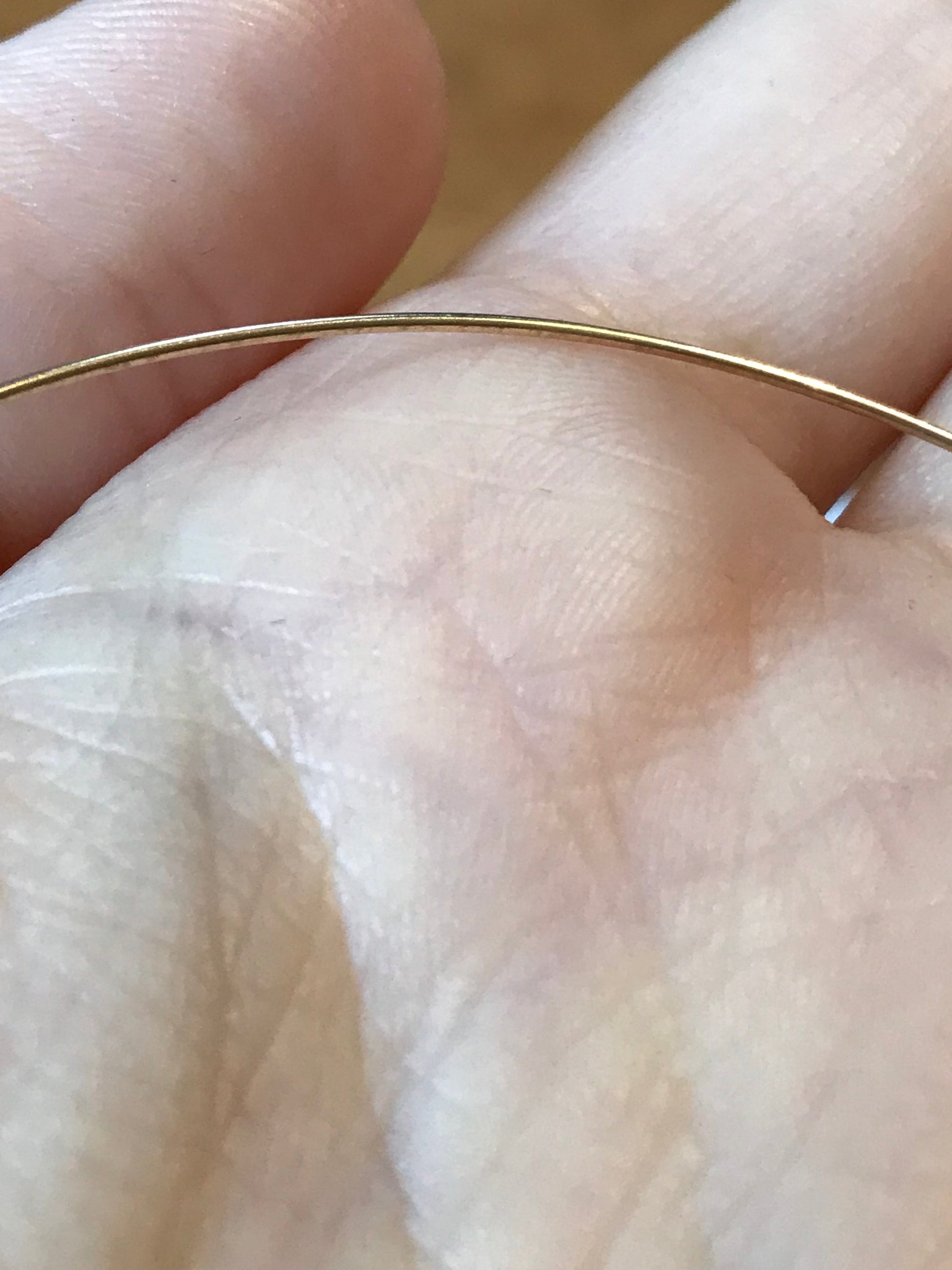 fil d’or 9 carats 0.70mm