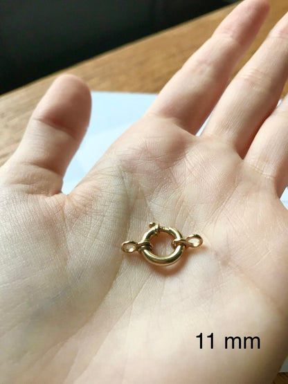 fermoir or pour collier or 18 carats