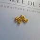 Grenaille d'or jaune 24k pour la création de bijoux par La Fille du Sud