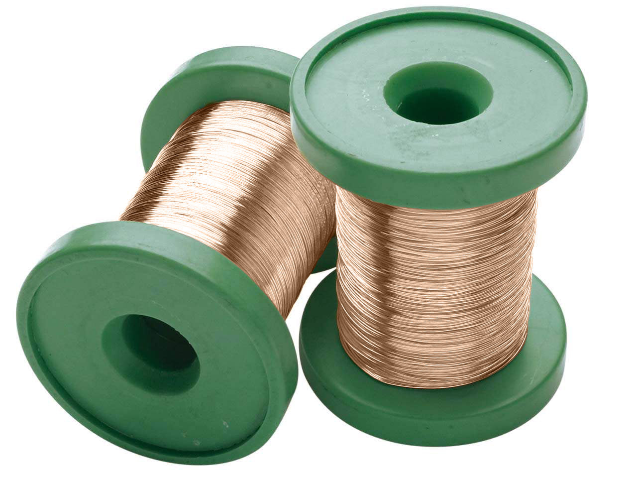 Bobine de fil d'or rose 18 carats de 0,20mm pour la création de bijoux et la soudure.