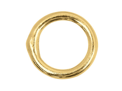 anneau de bout fermé or 9 carats