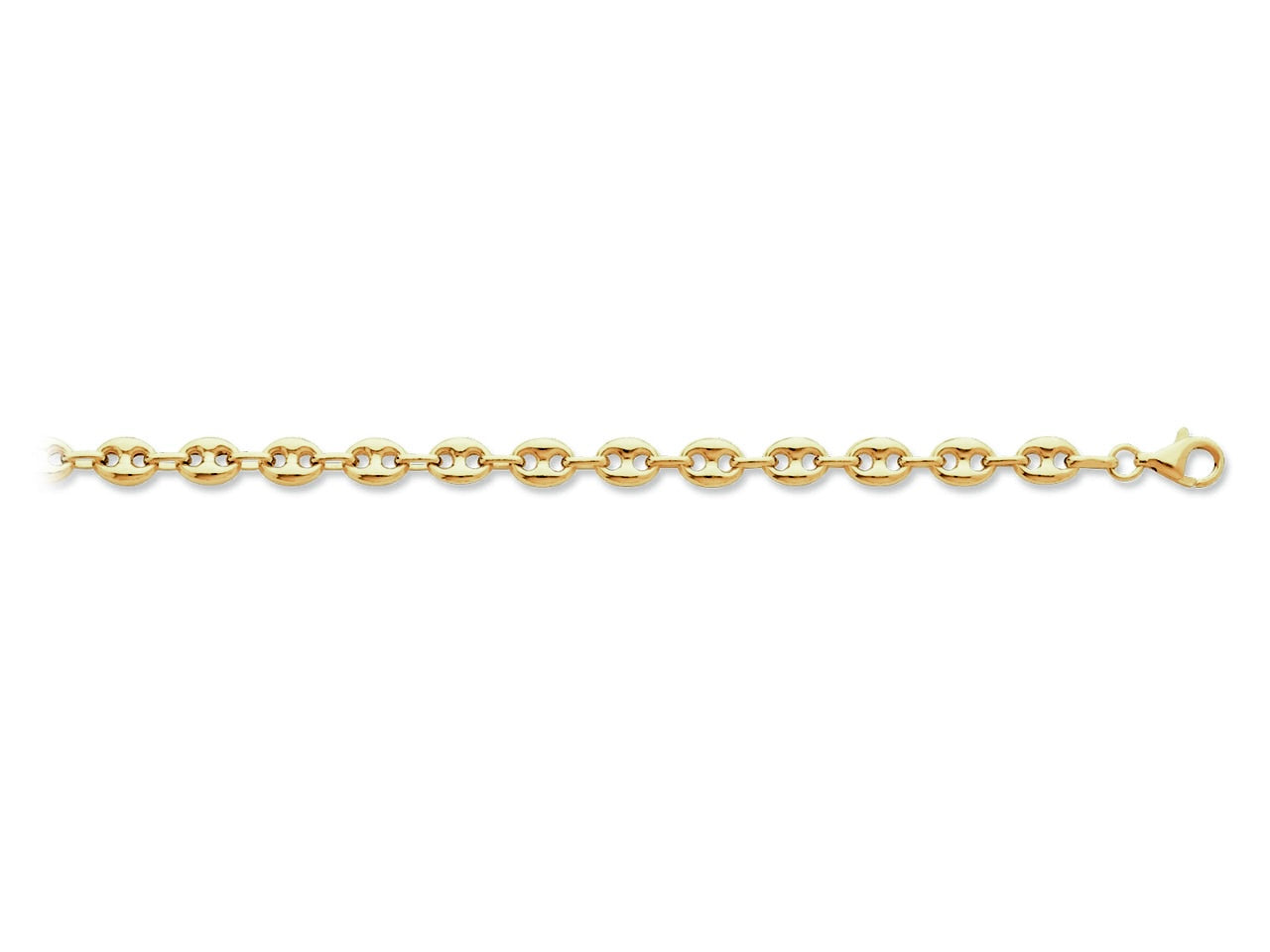 Bracelet grain de café en or 18 carats