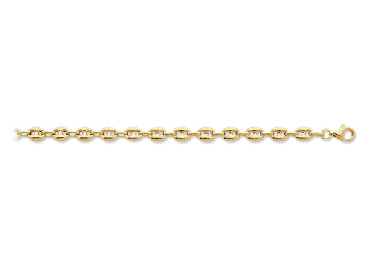 Bracelet grain de café en or 18 carats
