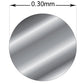 fil rond or blanc 18k au palladium recuit pour bijouterie de précision
