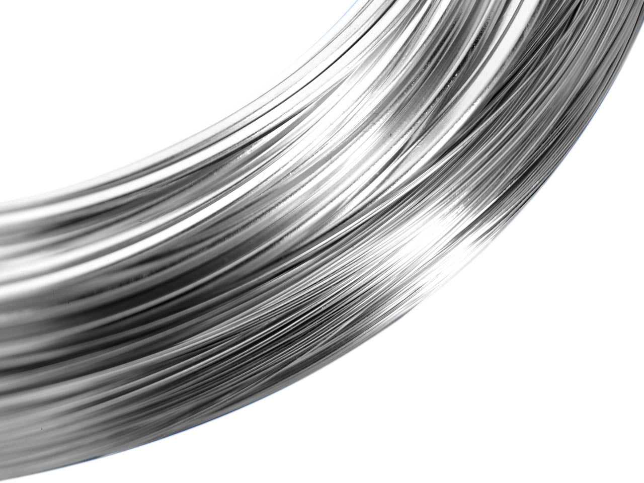 fil d'or blanc 18 carats de 1,00 mm pour la création de bijoux modernes.