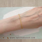Démonstration vidéo de l'éclat et de la finesse du bracelet maille corde en or 18 carats de 1,70 mm avec fermoir anneau ressort.